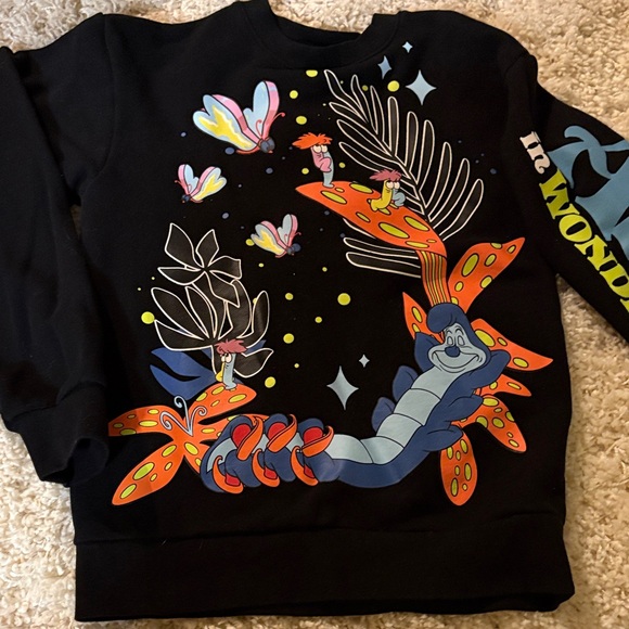 Disneys Alice In Wonderland pullover sweatshirt -sold out - Picture 6 of 10